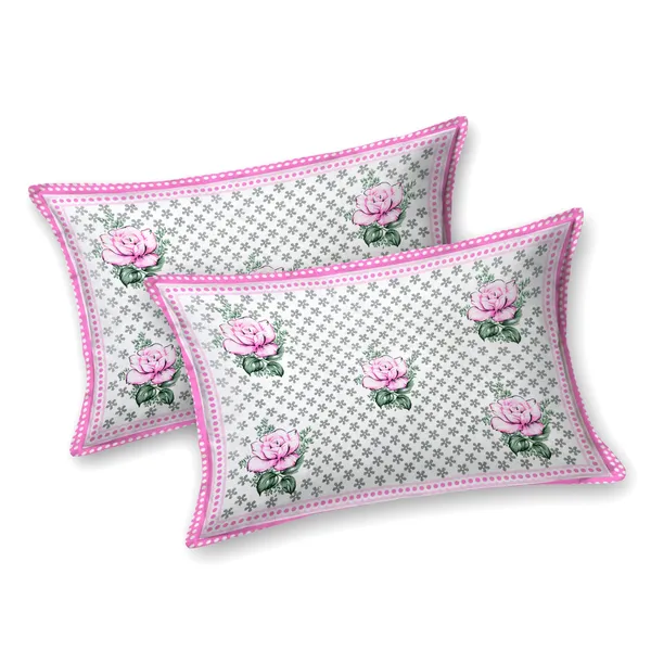 Pink_Cotton_Rajwada_Phool_Collection_Double_Bedsheet_With_Pillow_Cover_100_X_108_Cm